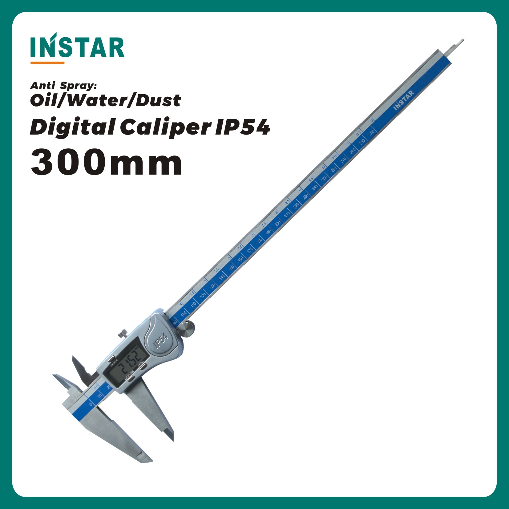 INSTAR فرجار رقمي 0-300 مم فرج - مراجعة Digital Caliper 150Mm Stainless Steel وسعره