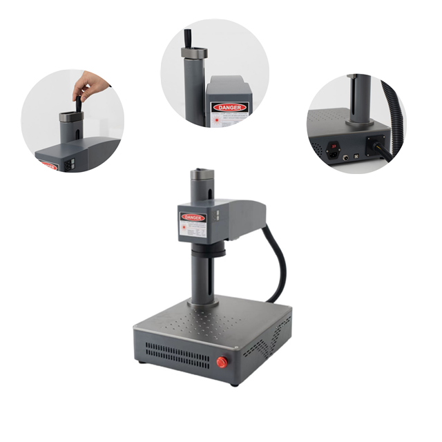 20 واط/30 واط/50 واط المحمولة  - مراجعة Fiber Laser Marking Machine 30W وسعره