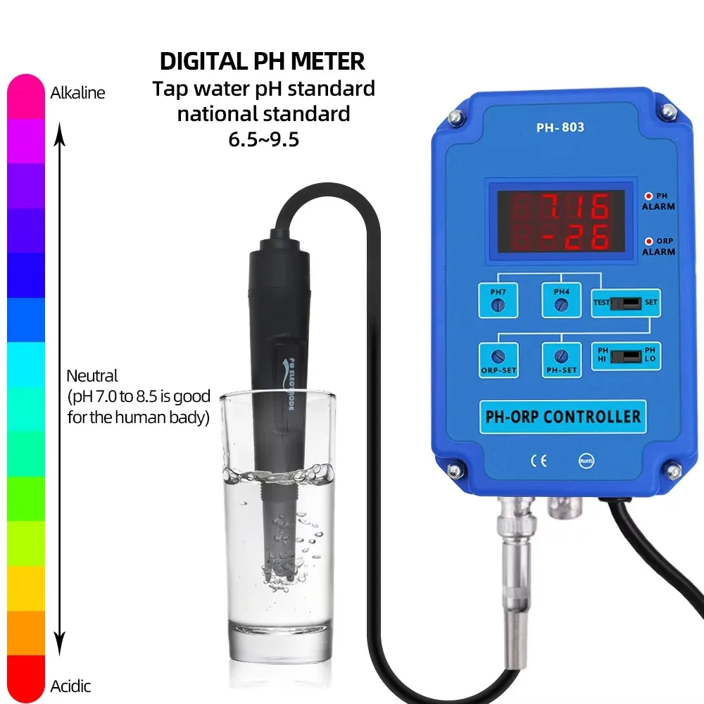 جهاز تحكم رقمي في درجة الحموضة - مراجعة Ph Meter Digital Water Tester وسعره
