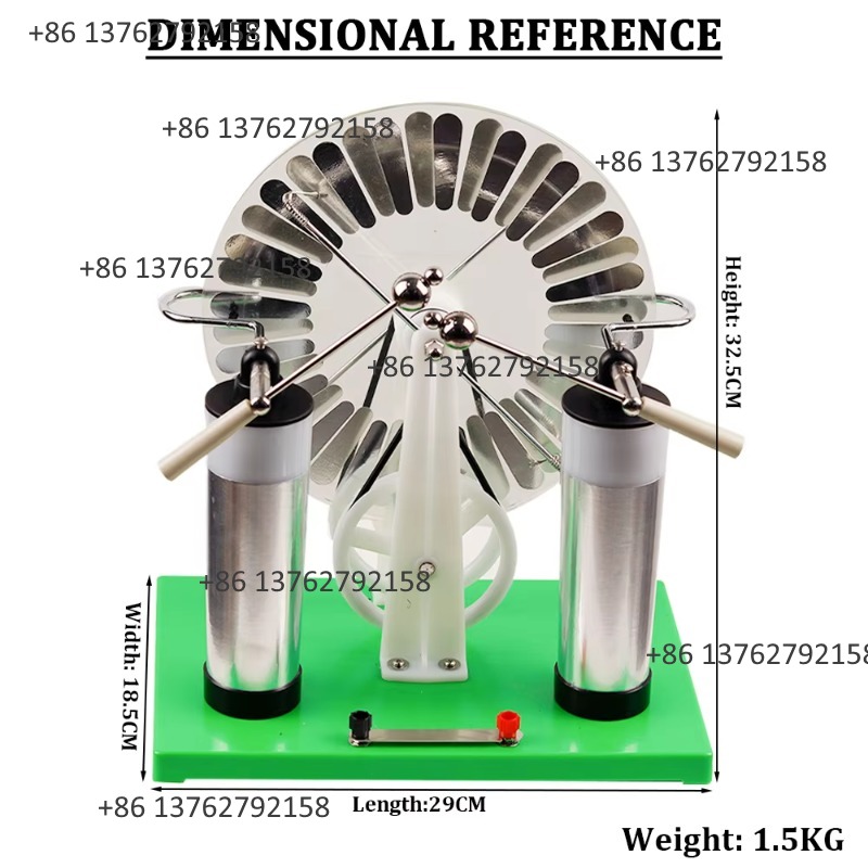 جهاز ويمشورست للكهرباء الساكنة - مراجعة Lab Equipment وسعره