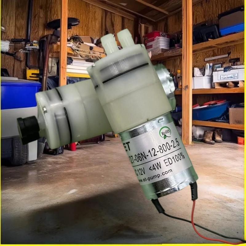 1 قطعة مضخة مياه شفط ذاتية الت - مراجعة Mini Peristaltic Pump 12V وسعره
