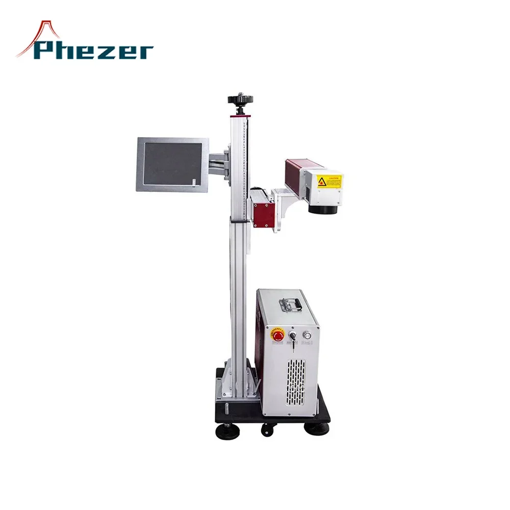 آلة وسم بالليزر للأنابيب/الأكي - مراجعة Fiber Laser Marking Machine 30W وسعره